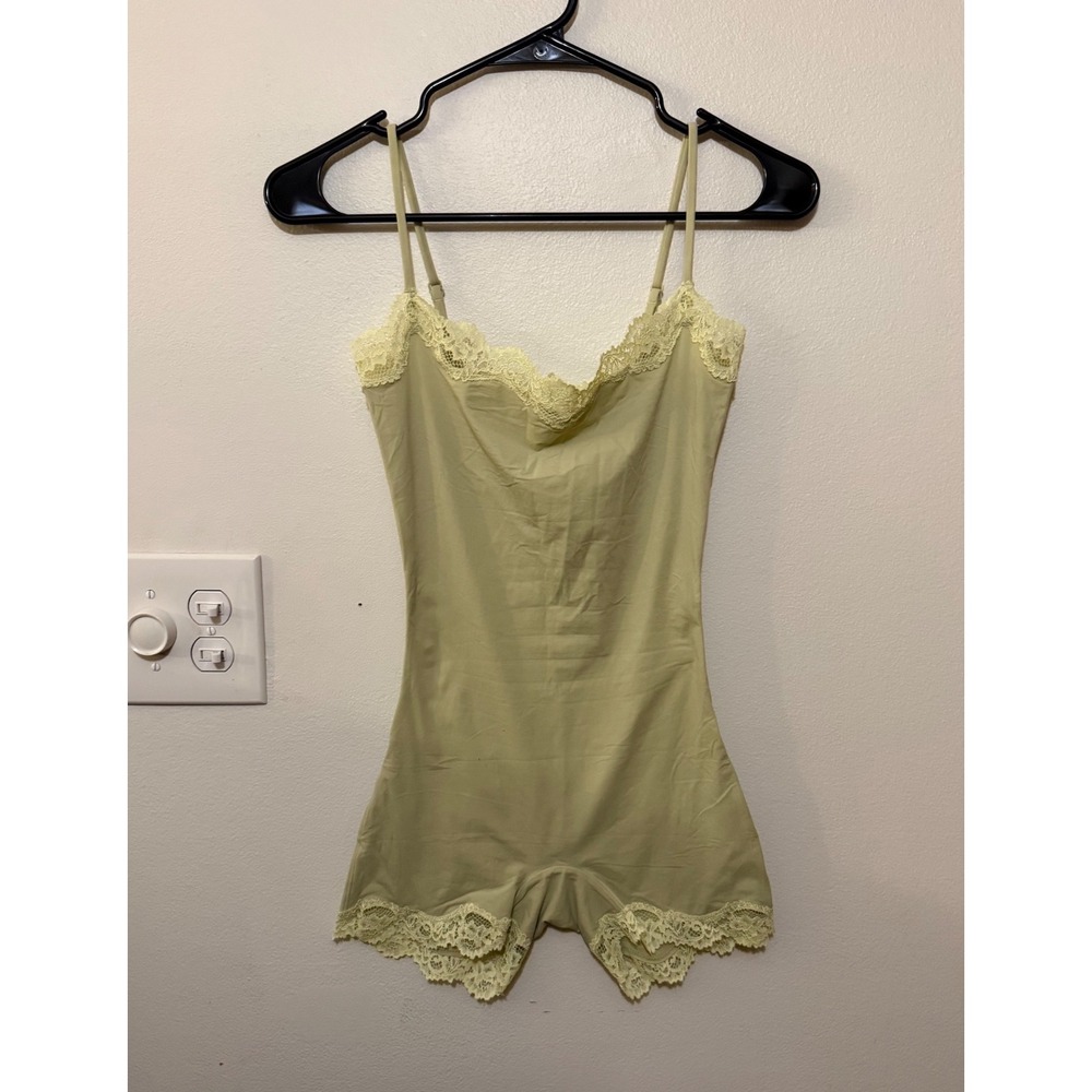 Skims Fits Everybody Lace One Piece Sage Multi Size S NWT